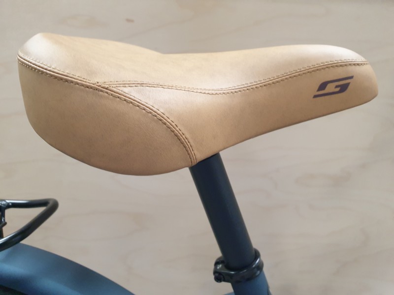 Vélo de ville Granville E Excellence bleu vintage moteur bosch CX selle Ultraconfort à Montpellier Hérault 34