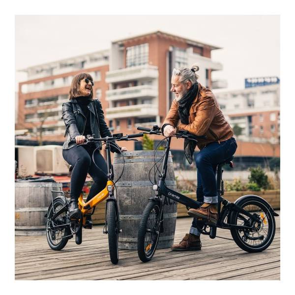 Vélo Electrique Pliant ONEMILE Léger Design Batterie Tige de selle Amortisseur Pneu Large